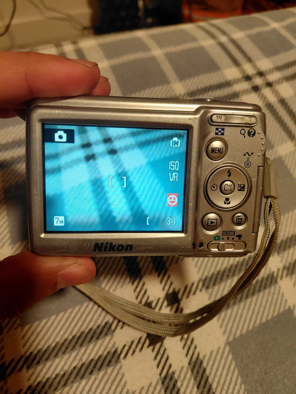 Nikon Silver COOLPIX Point-and-Shoot Digital Camera